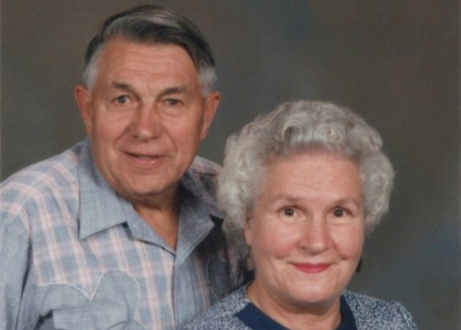 A photo of Calvin and Virginia Kernen