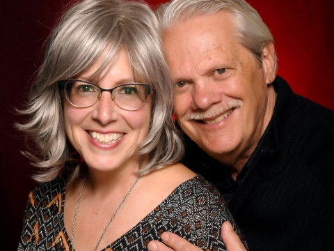 A photo of Michael and Mary Lore Brown