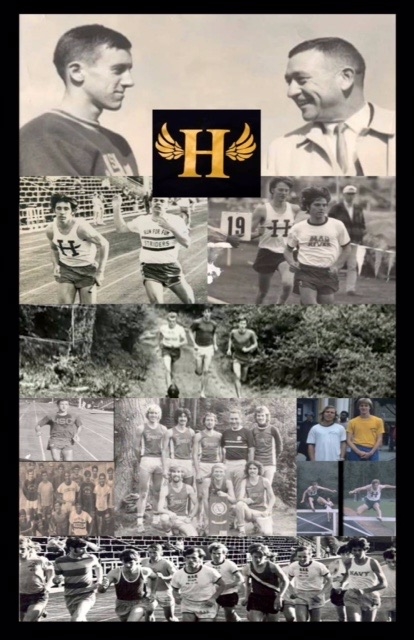 Collage of Track & Field and Cross Country photos from Cal Poly Humboldt 1967-1993