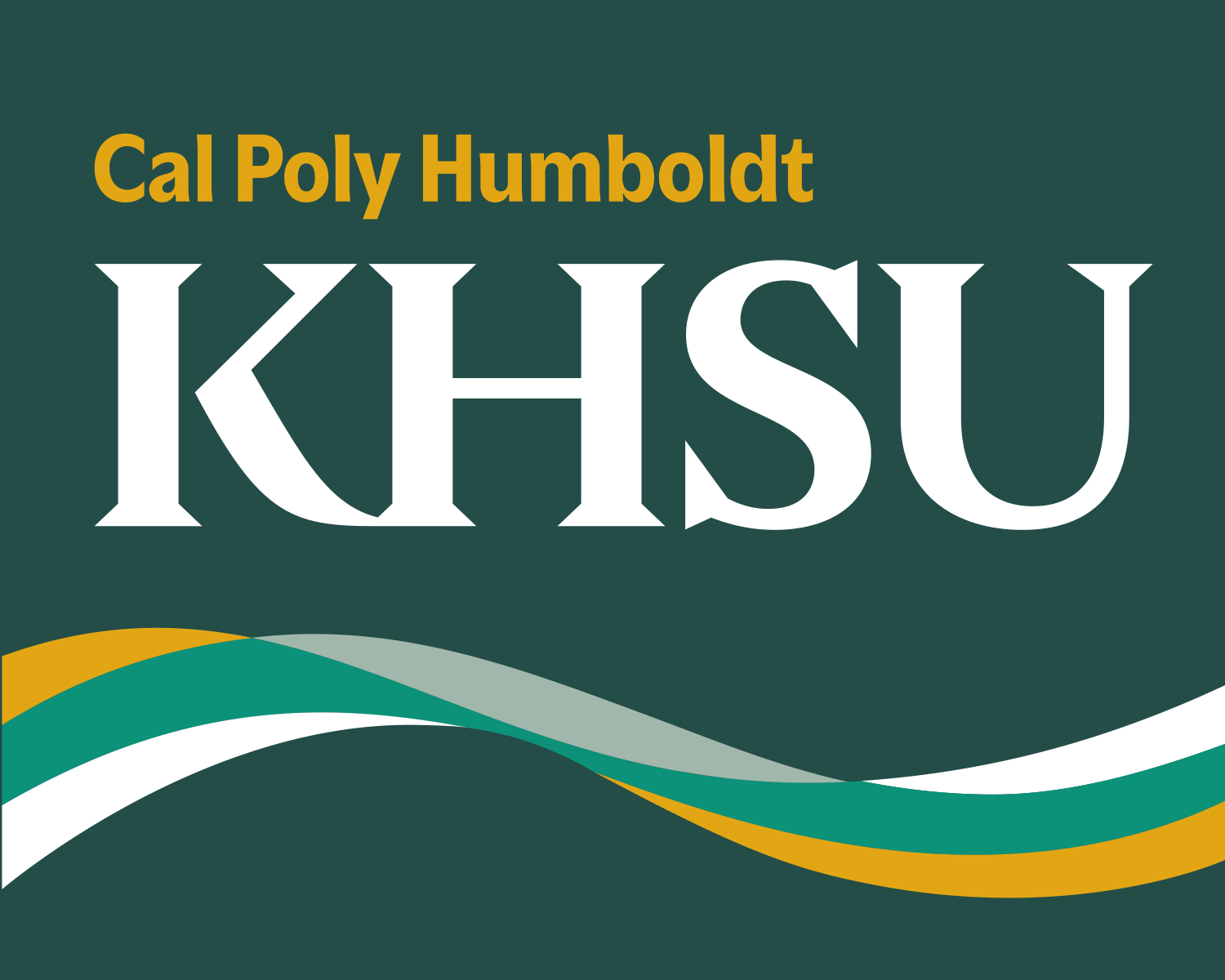Cal Poly Humboldt KHSU Logo