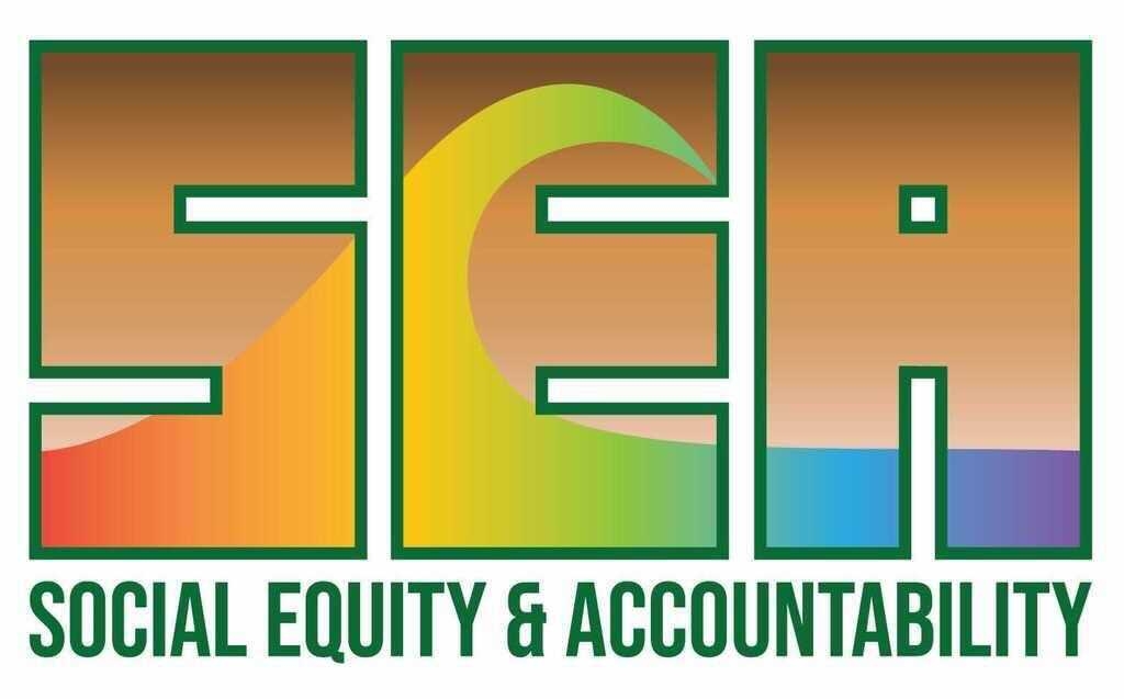 Cal Poly Humboldt Athletics Social Equity and Accountability logo 